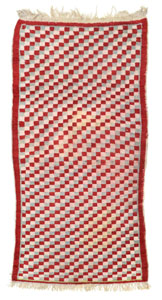 <b>A “CHECKERBOARD” RUG</b>