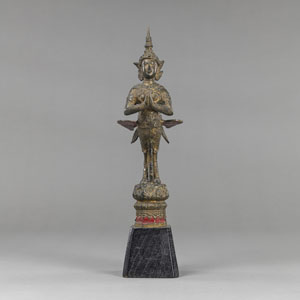 <b>Bronze eines Wächters in Gestalt von Kinnara</b>
