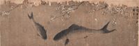 <b>TWO FISHES AND PEACH BLOSSOMS BY YING XIANG</b>