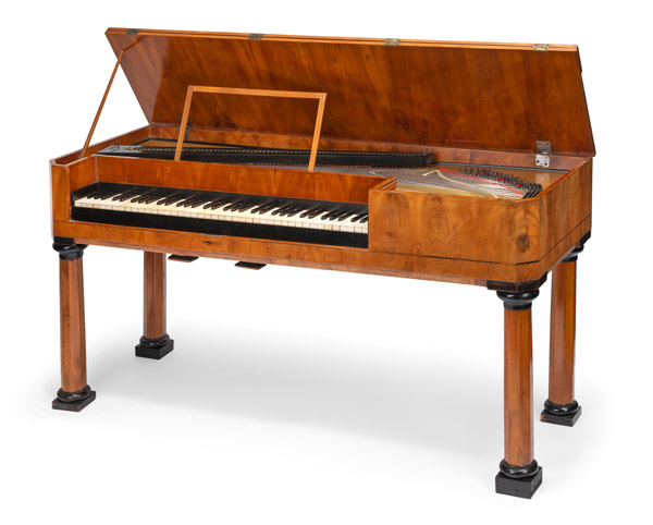 <b>A GERMAN SHERRYWOOD SQUARE PIANO</b>