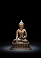 <b>Bronze des Buddha Shakyamuni im Meditationssitz</b>