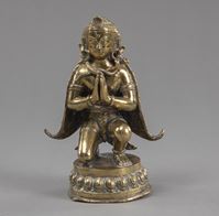 <b>A BRONZE FIGURE OF GARUDA</b>