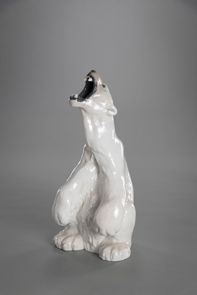 <b>A ROYAL COPENHAGEN PORCELAIN ICE BEAR</b>