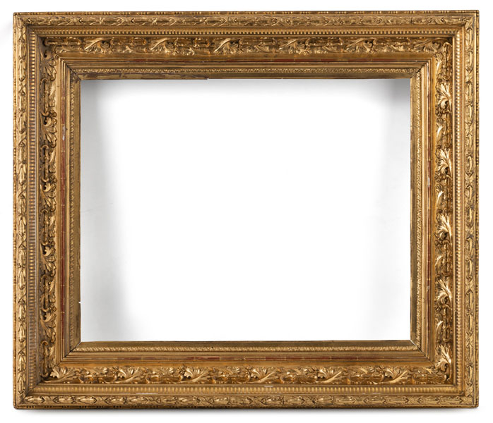 <b>A DECORATIVE GILT FRAME</b>