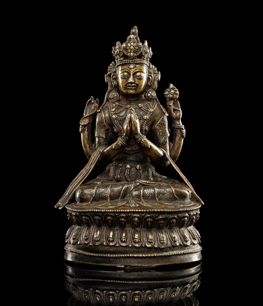 <b>Bronze des Shadaksharilokeshvara</b>