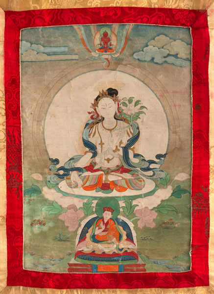 <b>The White Tara - female deity of compassion and infinite life</b>