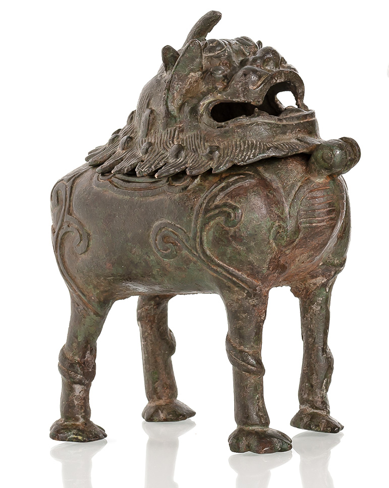 <b>A BRONZE LUDUAN CENSER</b>