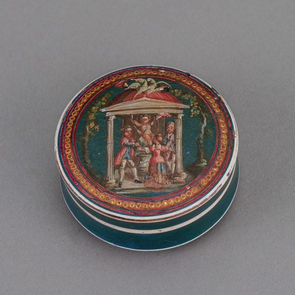<b>A PROBABLY FRENCH LACQUER SNUFF BOX</b>