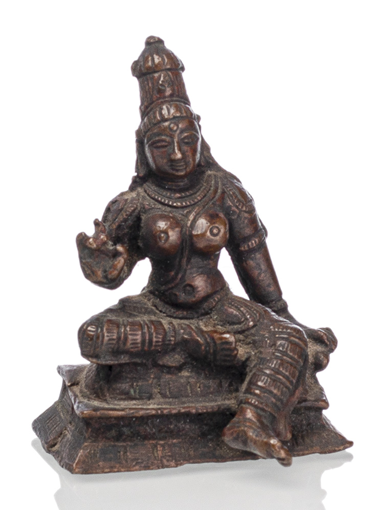 <b>A BRONZE FIGURE OF UMA</b>