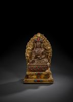 <b>A ROCK-CRYSTAL FIGURE OF BUDDHA SHAKYAMUNI</b>