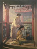 <b>ZHU YIYONG (b. 1957): DRESSING IN THE SHADE</b>