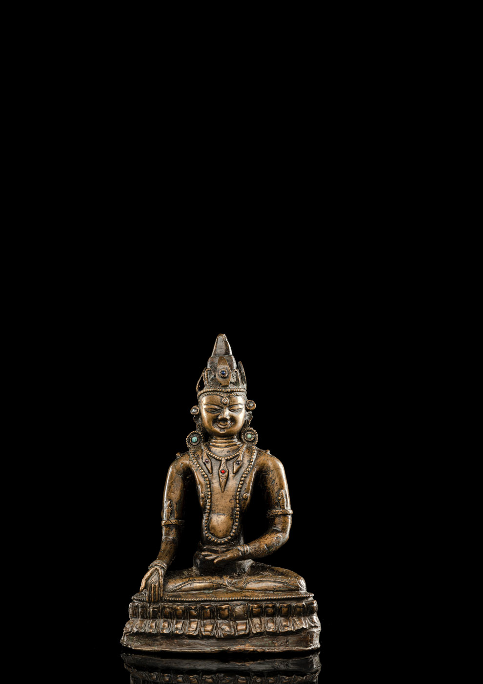 <b>Bronze eines Bodhisattva</b>
