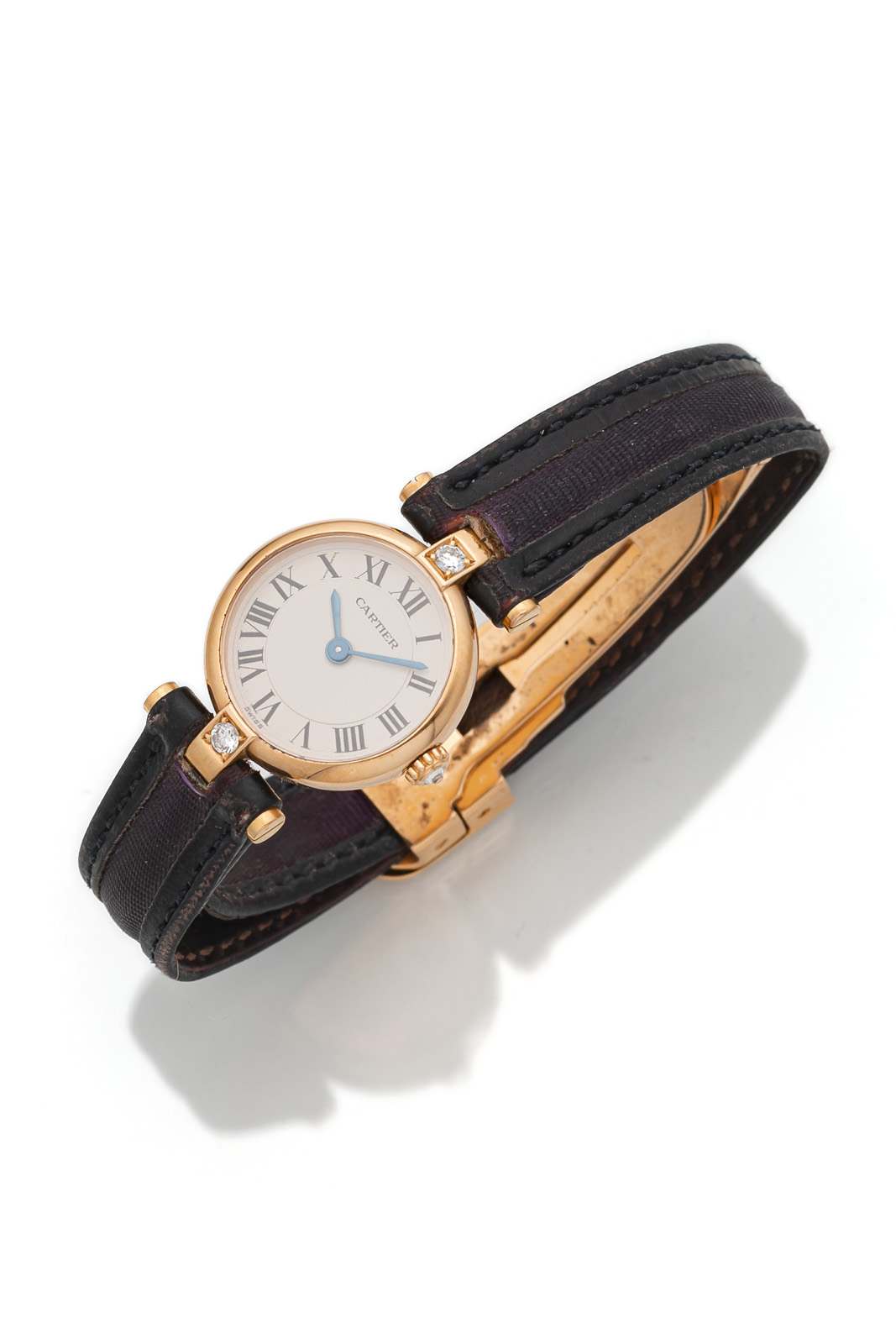 <b>A CARTIER LADY'S WRIST WATCH</b>