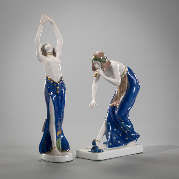 <b>TWO ROSENTHAL ORIENTAL DANCERS</b>