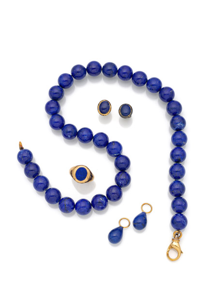 <b>Lapis-Lazuli-Garnitur</b>