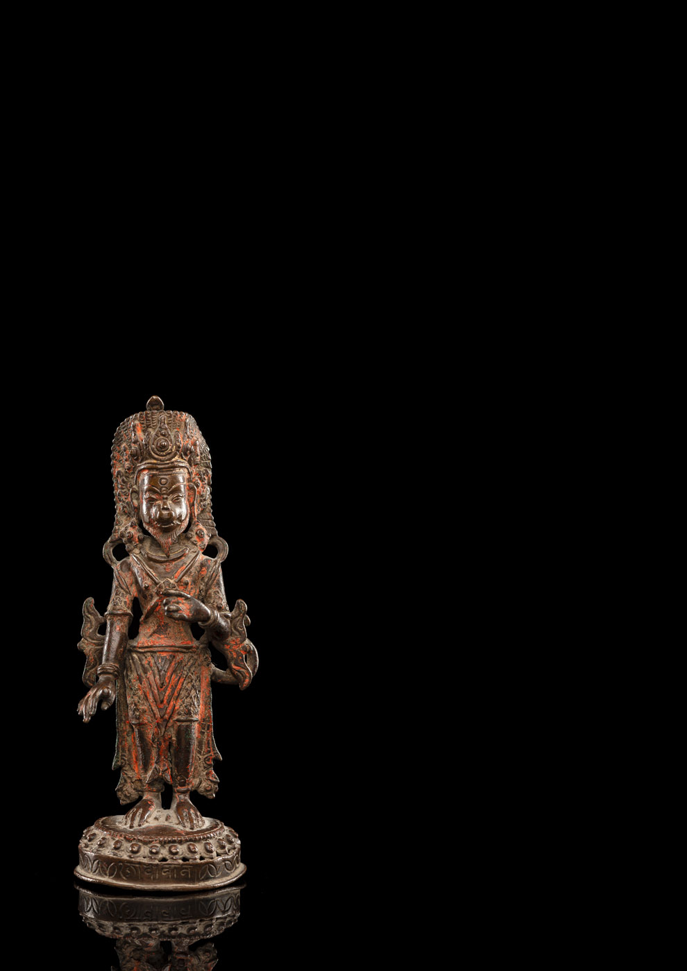 <b>Kupferfigur des Hanuman</b>