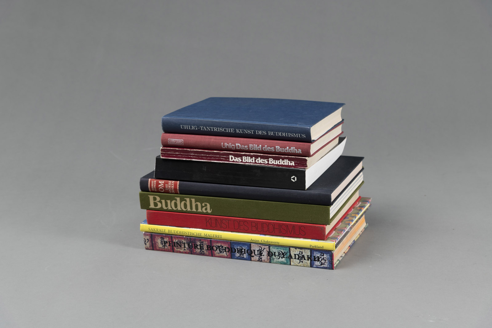 <b>Buddhismus, 9 Bände, u.a. Uhlig, Jeannine Auboyer, Andreas Lommel, Herbert Ellinger</b>