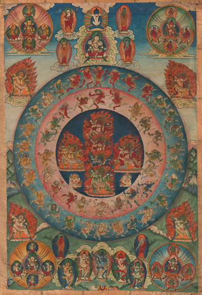 <b>Mandala-Thangka des Heruka</b>