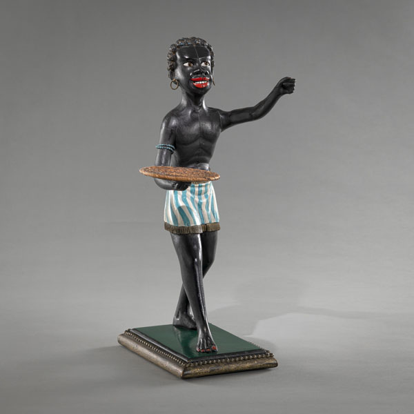 <b>A BUSINESS CARD STAND IN SHAPE OF A BLACKAMOOR</b>