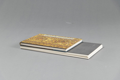 <b>TIBETAN BOOK COVERS, ANNA MARIA & FABIO ROSSI AND EXHIBITION CATALOGUE OF THE BAVARIAN STATE LIBRARY, 1991</b>