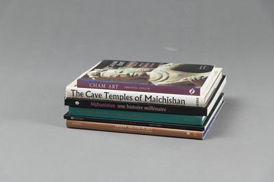 <b>Afghanistan, Java, Cham Art, Cave Temples of Maichishan, 6 Bände, u.a. Michael Sullivan, Emmanuel Guillon</b>
