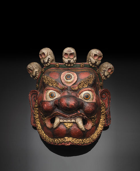 <b>A MASK OF A WRATHFUL DEITY</b>