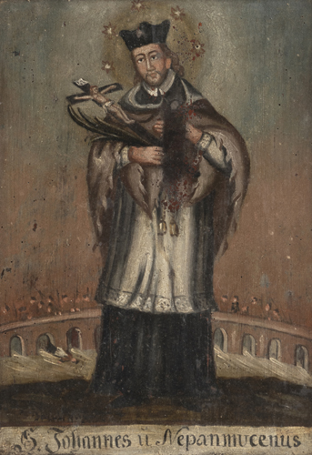 <b>Heiligentafel Johannes von Nepomuk</b>