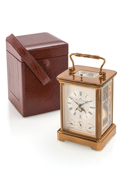 <b>Reiseuhr im Etui</b>