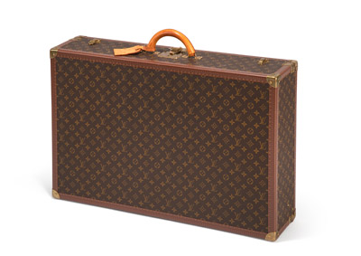<b>LOUIS VUITTON Monogram Canvas Suitcase Alzer 80</b>