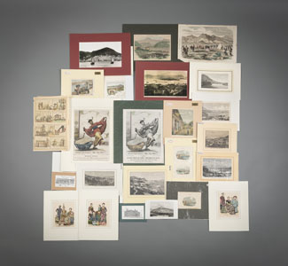 <b>A GROUP OF PRINTS AND PHOTOGRAPHS</b>