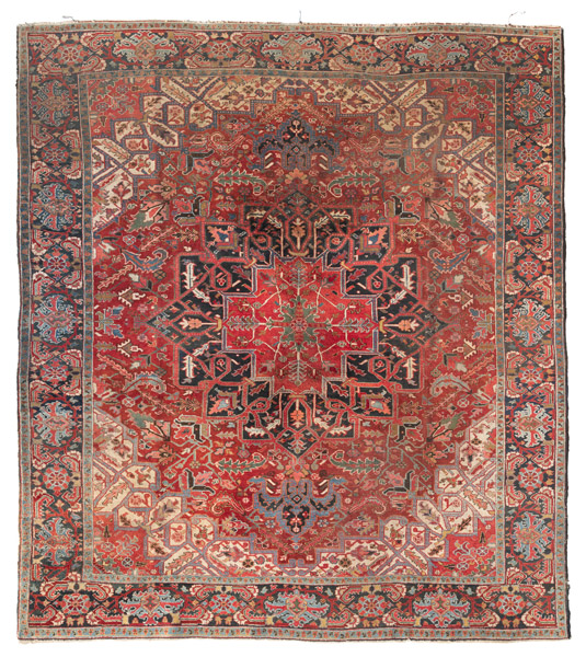 <b>A Heriz Medallion carpet</b>