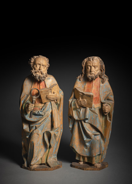 <b>Apostel Petrus und Paulus im gotischen Stil</b>