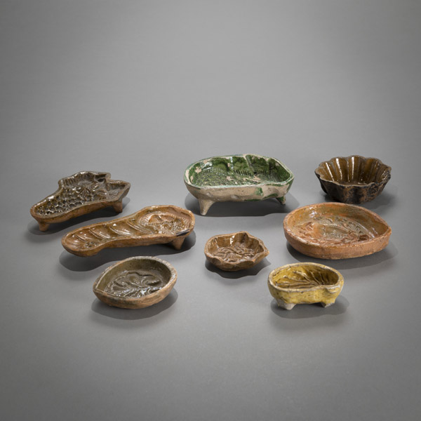 <b>A COLLECTION OF EIGHT TERRACOTTA MOULDS</b>