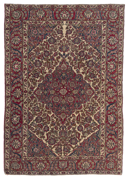 <b>A semi antique medallion rug</b> <b>A semi antique medallion rug</b>