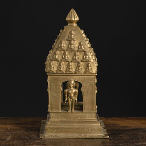 <b>A PAGODA-SHAPED QUADRANGULAR JAIN ALTAR</b>