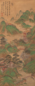 <b>Im Stil von Wang Yun (1652 - ca.1723)</b>
