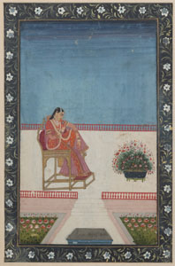 <b>THREE MINIATURES WITH DEITIES AND PERSONS</b>