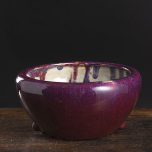 <b>A FLAMBÉ-GLAZED CENSER</b> <b>A FLAMBÉ-GLAZED CENSER</b>