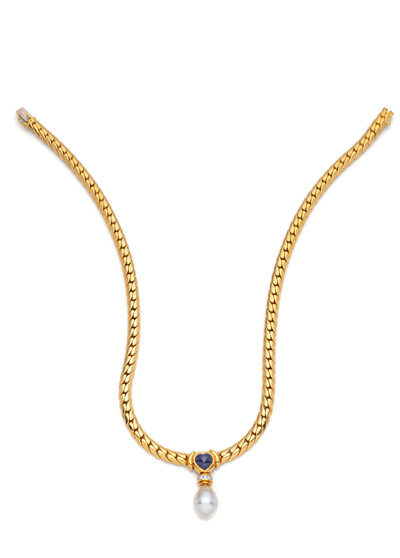 <b>Perl-Saphir-Collier</b>