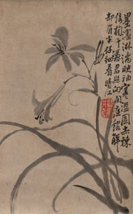 <b>IN THE STYLE OF LI FANGYIN (1695-1755): DAYLILY</b>