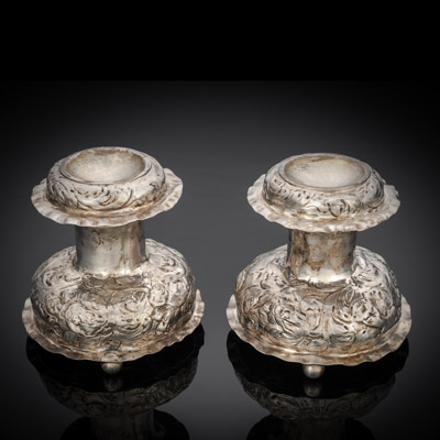 <b>Paar Salzgefäße</b> <b>Paar Salzgefäße</b>