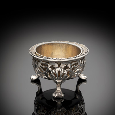 <b>Salière aus einem Tafelservice für Kurfürst Friedrich August III von Sachsen</b>