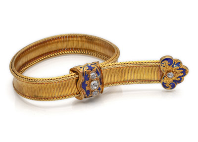 <b>Brillant Armband im Stile Napoleon III</b>