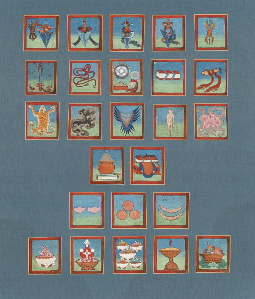 <b>A SET OF 28 RITUAL CARDS</b>