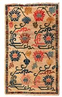 <b>A LIGHT-GROUND ARABESQUE LOTUS CARPET</b>