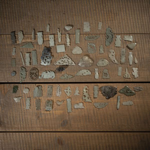 <b>A GROUP OF JADE PENDANTS</b>