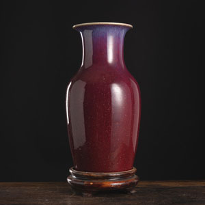 <b>A FLAMBÉ-GLAZED VASE</b>