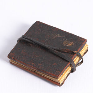 <b>Kleines koptisches Faltbuch mit Malereien biblischer Szenen</b>
