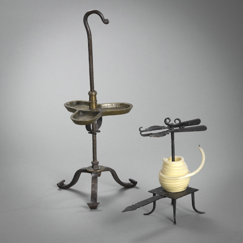 <b>Leuchter und Öllampe</b> <b>Leuchter und Öllampe</b>