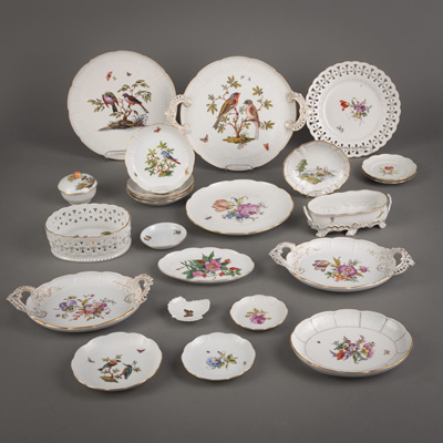 <b>Konvolut Ludwigsburger Porzellane</b>